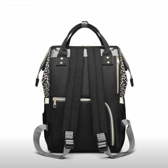 NWTs!๐ Diaper Bag Leopard Print Backpack๐ - Picture 3 of 8